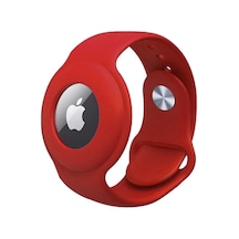 Apple Uyumlu AirTag Anahtarlık Zore Kordon-lavendery Gray