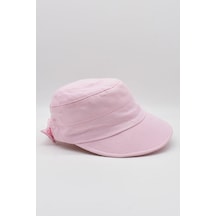 Bayan Trend Güneş Koruyucu Şapka Pembe - Açık Pembe