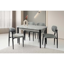 Açık Gri Mobilgen 120+30 Kelebek Kütük Hg Açılabilir Masa Açık Gri