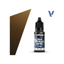 Vallejo 77157 18 Ml. Arcane Gold, Shade, True Metallic Metal Tmm Serisi Model Boyası Renkli