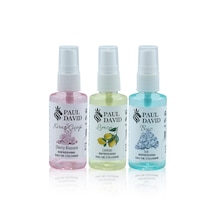 Paul David Buz + Limon + Kiraz Çiçeği Kolonyası Sprey 3 x 50 ML