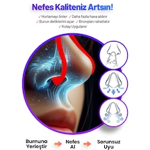 Rahat Nefes Alma Horlama Önleyici Burun Dilatörü Tekli