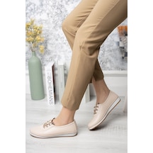 GİMER - Gimer Ortopedik Pedli Krem Ayakkabı - MRC071901G Bej