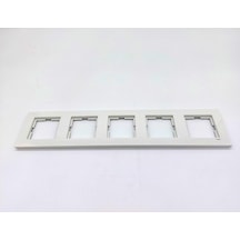 Viko KARRE BEŞLİ Çerçeve BEYAZ (90960204)