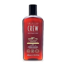 American Crew 3-in-1 Ginger + Tea with Energizing Fragrance Zencefil & Çay Özlü  Erkek Bakım Ürünü 450 ML﻿﻿