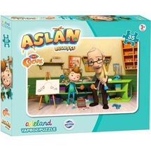 Adeland Trt Çocuk Aslan Kutulu Puzzle/Yapboz 35 Parça