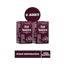 Ocean Resveratrol 200 MG Takviye Edici Gıda 2 x 30 Kapsül