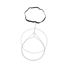 Homyl Kadınlar Için Uyluk Zinciri Kolay Giyilebilir Doğum Gümüş