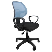 Kaya Ofis Arma Çalışma Koltuğu Mavi