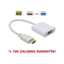 Hdmi To Vga Monitör Çevirici Dönüştürücü Adaptör Alfais 4547