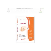 Aöf 2. Sınıf 3. Yarıyıl Adalet Güz Konu Anlatımlı Soru Bankası