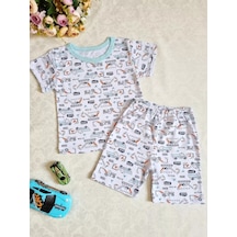 Belteks Çocuk Pijama Şortlu 246032793 Beyaz