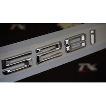 Bmw 528İ Bagaj Krom Metal 3M 3D Yazı Logo