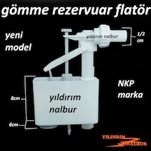 Nkp Yeni Gömme Rezervuar Flatörü 1/2 Nkp Marka Kalite Beyaz