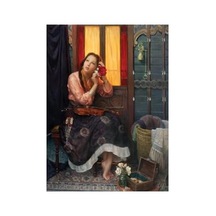 Puzzle - Kızıl Kadın / 1000 Parça, 1072