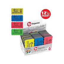 Manyetik Tahta Silgisi Fixpoint P-6690 12li Stand