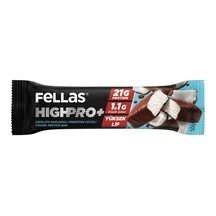 4 Adet Fellas Çikolatalı Kaplamalı Hindistan Cevizli Highpro Protein Bar 50 G