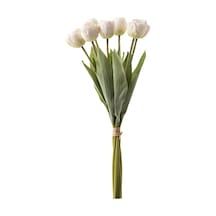 Mudo Home Lale Demeti Beyaz 40cm
