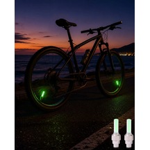 Gece Görünümlü Sibop Işığı Hareketle Yanan Led Jant Lambası Diğer