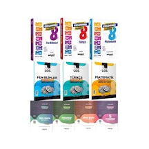 Ankara Lgs Türkçe Matematik Fen Bilimleri Fasikülleri + Marka Lgs Ders Notları + Lgs Paragraf Seti