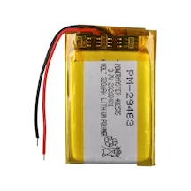 Powermaster Pm-29463 3.7v 320mah 402535 Soketsiz Lityum Polimer Li-po Batarya Şarj Edilebilir Pil