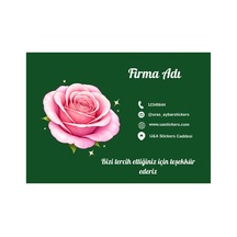 100 Adet Kişiye Özel Katvizit, Reklam Kartı, İşletme Tanıtım Kartı - Lacivert - 169