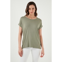 Fashion Friends Bayan T Shirt 26y0194k1 Haki