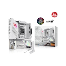 Asus Rog Strıx B850-g Gamıng Wıfı, 4xddr5, 4x M2, Hdmı, Dp, 2xtype-c, Wi-fi 7, Bluetooth V5.4, Am5 Soket Gamıng Anakart