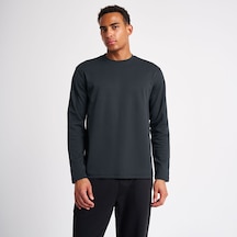 Lescon Gri Erkek Uzun Kol T-shirt 25s-1261-25n