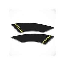 Pcx 125 2021 Karbon Neon Sarı Motosiklet bacak Koruyucu sticker pad
