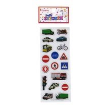 Ticon Sticker Trafik İşaretleri-arabalar - 3 Adet