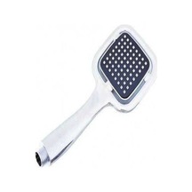 Kare Duş Başlığı Spiral Yağmur Masajlı Duş Başlığı Duş Banyo Küvet Duşakabin Su Batarya Karışık