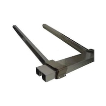 Bronz Balkon Kurutma Askısı Kare Korkuluk 80X30