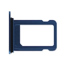 Apple Uyumlu iPhone 13 Mini Sim Çekmecesi Çift Simli Modeller İçin Sim Kart Yuvası Mavi Renk