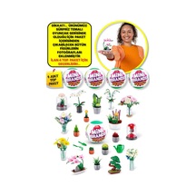 Mini Brands Mini Botanik Bahçe Fügürleri Sürpriz Top Paket - 4 Adet