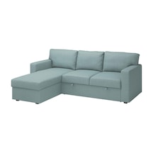 Ikea Gri Ferah Kanepe - Bazalı Yataklı Köşe Kanepe