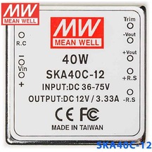 Meanwell Ska40c-12 ,36..75vdc 12vdc/3.33a Dc-dc Konverter