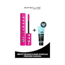 Maybelline New York Lash Sensational Firework Maskara + Mini Fit Me Primer Makyaj Bazı