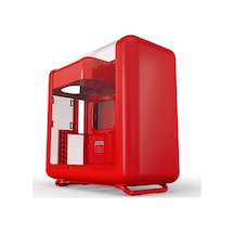 X50 Wild Cherry Temperli Cam Usb 3.2 Atx Mid Tower Gaming Kasa Cs-hyte-x50g-rr