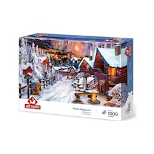 Kış Eğlencesi 1000 Parça Puzzle