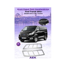 Ford Transit 2014+ Araca Özel Krom Havalandırma Çerçevesi A+
