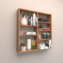 Rafkestir Bologna 2 Duvar Rafı Bambu ( Mat )