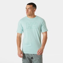 Helly Hansen Hh Tech Logo Erkek T-shirt-32441 Açık Yeşil