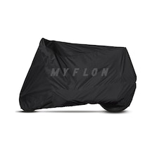 Motosiklet Brandası Su Geçirmez Motor Branda - Sıyah X Large Top Box