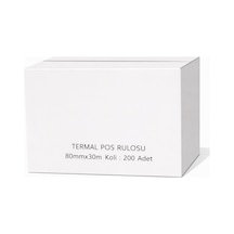 Termal Pos Rulosu 80x30 10lu 20 Paket Koli