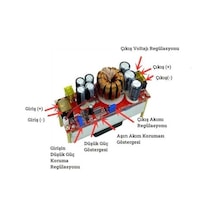 Voltaj Yükseltici 1800w 40a Dc Dc 12v-90v Gerilim Yükseltici Soğutmalı Fanlı