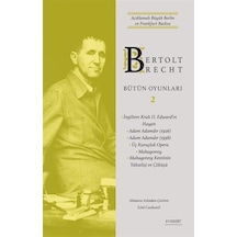 Bertolt Brecht Bütün Oyunları 2 Ciltli / Bertolt Brecht