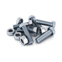 Somunlu Civata / Civata 8 X 50 Mm. Somunları Ile Birlikte/ 13 Nu. Anahtara Göre 25 Adet 1