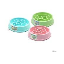 Ally Paws 10107 Yavaş Yedirme Köpek Mama Kabı 530 ML Çok Renkli