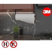 Metal Siyah Yapışkanlı Tuvalet Kağıtlık Ve Kağıt Havluluk Diğer